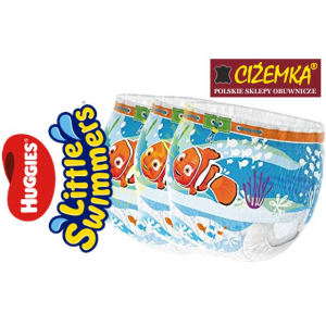 3x HUGGIES LITTLE SWIMMERS rozmiar 2-3 3-8 kg MAJTECZKI PIELUCHY DO PŁYWANIA DLA DZIECI