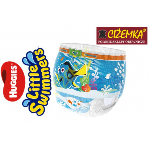 1x HUGGIES LITTLE SWIMMERS rozmiar 3-4 7-15 kg MAJTECZKI PIELUCHY DO PŁYWANIA DLA DZIECI