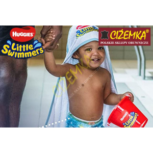 1x HUGGIES LITTLE SWIMMERS rozmiar 3-4 7-15 kg MAJTECZKI PIELUCHY DO PŁYWANIA DLA DZIECI