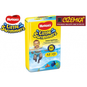 12x HUGGIES LITTLE SWIMMERS rozmiar 2-3 3-8 kg MAJTECZKI PIELUCHY DO PŁYWANIA DLA DZIECI