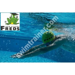 FREDS SWIM ACADEMY SWIMTRAINER CZEPEK DO PŁYWANIA UNIWERSALNY 3 - 99 LAT