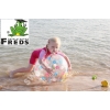 FREDS SWIM ACADEMY SUN & FUN SWIMTRAINER PIŁKA DO WODY DMUCHANA HIBISKUS 40 cm