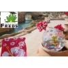 FREDS SWIM ACADEMY SUN & FUN SWIMTRAINER PIŁKA DO WODY DMUCHANA HIBISKUS 40 cm