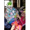 FREDS SWIM ACADEMY SUN & FUN SWIMTRAINER PIŁKA DO WODY DMUCHANA HIBISKUS 40 cm