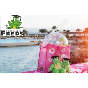 FREDS SWIM ACADEMY SUN & FUN SWIMTRAINER PIŁKA DO WODY DMUCHANA HIBISKUS 40 cm