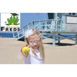 FREDS SWIM ACADEMY SWIMTRAINER SOFTBALL PIŁKA Z GĄBKI 6 CM