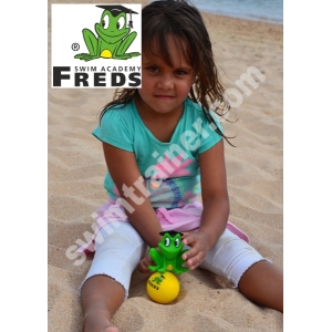 FREDS SWIM ACADEMY SWIMTRAINER SOFTBALL PIŁKA Z GĄBKI 6 CM