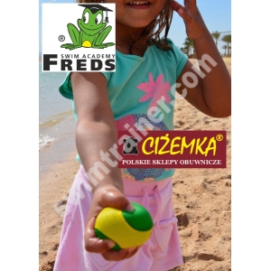 FREDS SWIM ACADEMY SUN & FUN PIŁKA PIŁECZKA ŻELOWA 55 mm