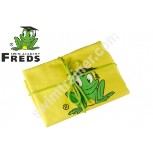 FREDS SWIM ACADEMY SUN & FUN RĘCZNIK FREDDY Z MIKROFIBRY ŻÓŁTY 70x140 HIT