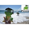 FREDS SWIM ACADEMY SWIMTRAINER ŻABKA FREDDY PLUSZOWA SIEDZĄCA